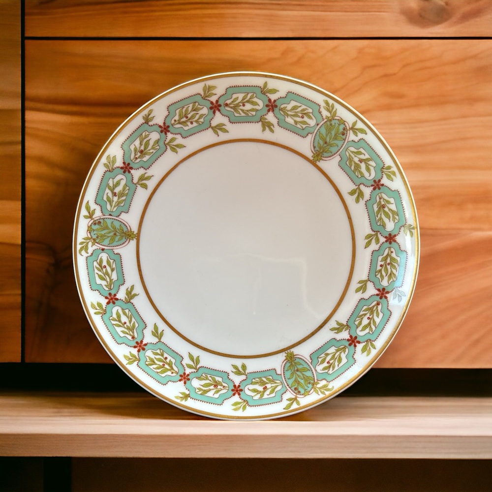 Haviland & Co., Limoges France, Vintage Pattern Schleiger 1203a, 7-5/8” Plate